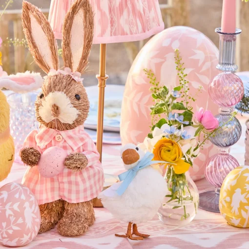 Spring Decorations<Mrs. Alice Mr & Mrs Easter Bunny (Pair)