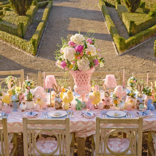Spring Decorations<Mrs. Alice Mr & Mrs Easter Bunny (Pair)