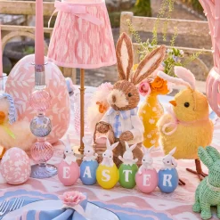 Spring Decorations<Mrs. Alice Mr & Mrs Easter Bunny (Pair)