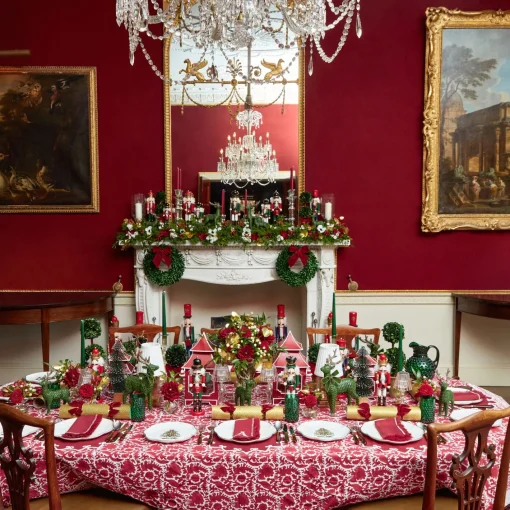 Crockery Sets<Mrs. Alice Christmas Tree Dinner & Starter Plates (Set of 8)