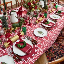 Crockery Sets<Mrs. Alice Christmas Tree Dinner & Starter Plates (Set of 8)