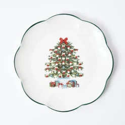 Dinner Plates | Crockery Sets<Mrs. Alice Christmas Tree Dinner Plate (Set of 4)