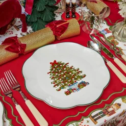 Dinner Plates<Mrs. Alice Christmas Tree Dinner Plate