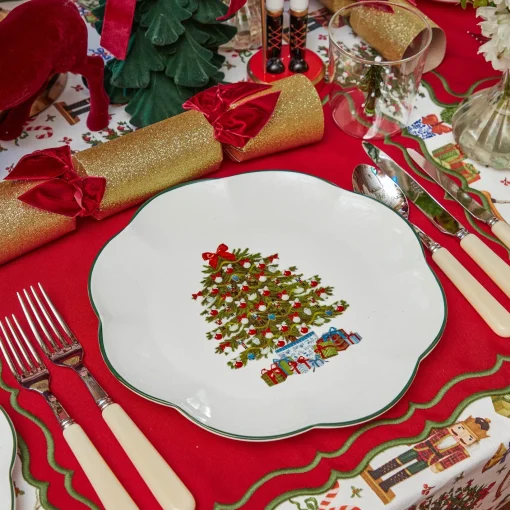 Dinner Plates<Mrs. Alice Christmas Tree Dinner Plate