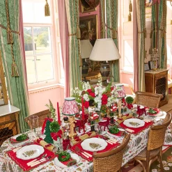 Starter Plates | Crockery Sets<Mrs. Alice Christmas Tree Starter Plate (Set of 4)