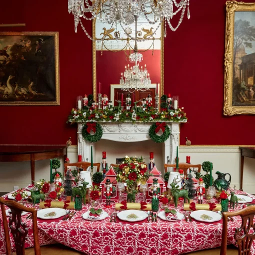 Dinner Plates | Crockery Sets<Mrs. Alice Christmas Tree Dinner Plate (Set of 4)