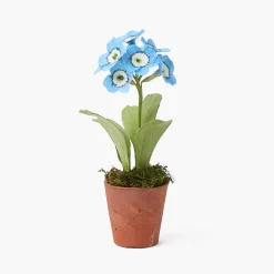 Year-round Decorations | Forever Blooms<Mrs. Alice Handpainted Blue Auricula