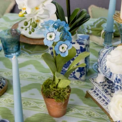 Year-round Decorations | Forever Blooms<Mrs. Alice Handpainted Blue Auricula