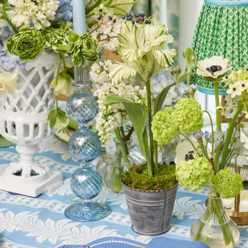 Year-round Decorations | Forever Blooms<Mrs. Alice Handpainted Green Tulip