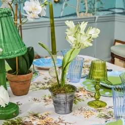 Year-round Decorations | Forever Blooms<Mrs. Alice Handpainted Green Tulip