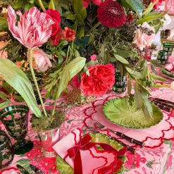 Year-round Decorations | Forever Blooms<Mrs. Alice Handpainted Red Tulip