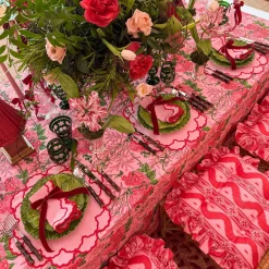 Year-round Decorations | Forever Blooms<Mrs. Alice Handpainted Red Tulip