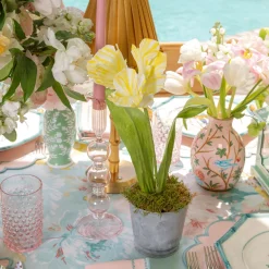 Year-round Decorations | Forever Blooms<Mrs. Alice Handpainted Yellow Tulip