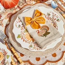 Napkin Rings & Bows<Mrs. Alice Mustard Velvet Napkin Bows (Set of 4)