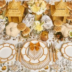 Napkin Rings & Bows<Mrs. Alice Mustard Velvet Napkin Bows (Set of 4)