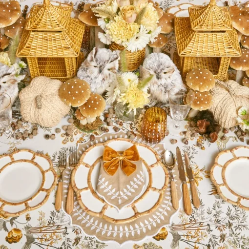 Napkin Rings & Bows<Mrs. Alice Mustard Velvet Napkin Bows (Set of 4)