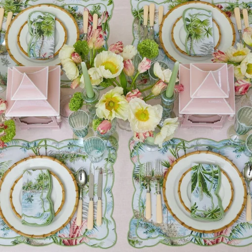 Summer Crockery | Starter Plates<Mrs. Alice Nancy Bamboo Starter Plate (Set of 4)
