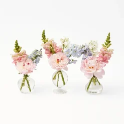 Summer Glassware | Vases<Mrs. Alice Nancy Bud Vases (Set of 3)