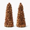 Christmas Decorations<Mrs. Alice Natural Pinecone Tree (Pair)