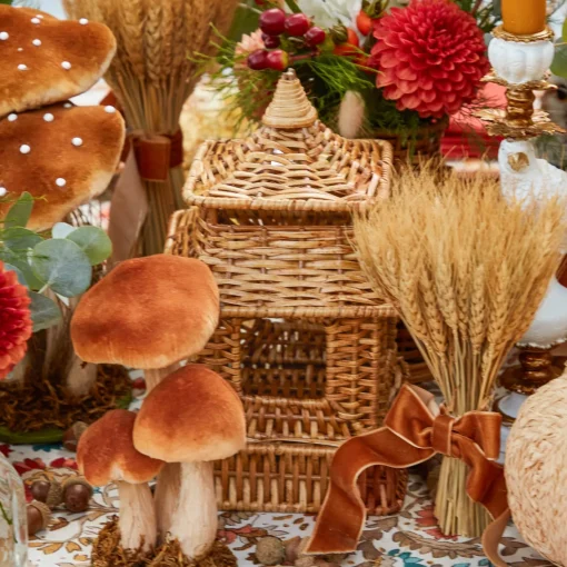 Year-round Decorations | For Her<Mrs. Alice Natural Rattan Pagoda Decoration Set