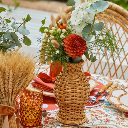 Year-round Decorations | For Her<Mrs. Alice Natural Rattan Pagoda Decoration Set