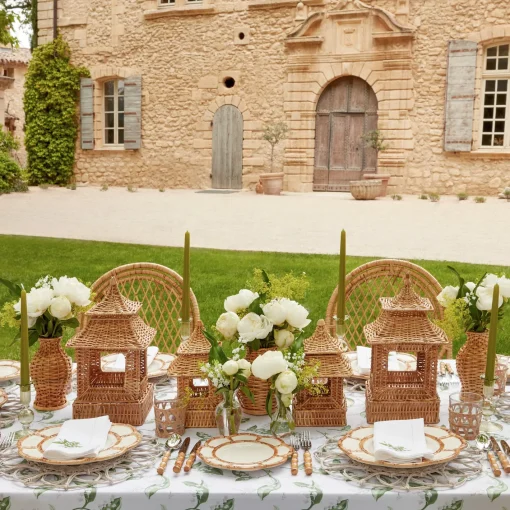 Year-round Decorations | Spring Decorations<Mrs. Alice Natural Rattan Pagoda Lantern Set