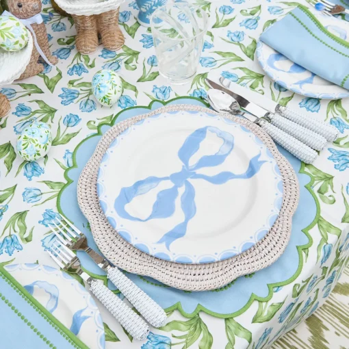 Placemats | For Her<Mrs. Alice Natural Scalloped Rattan Charger Plates (Set of 4)