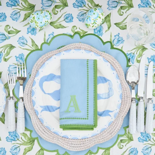 Placemats | For Her<Mrs. Alice Natural Scalloped Rattan Charger Plates (Set of 4)