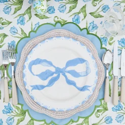 Placemats | For Her<Mrs. Alice Natural Scalloped Rattan Charger Plates (Set of 4)