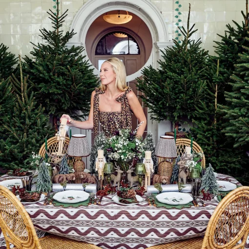 Christmas Decorations<Mrs. Alice Natural Wood Nutcracker (Pair)
