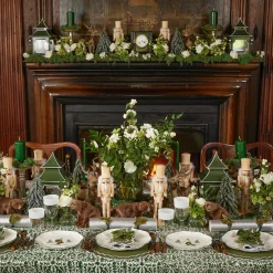 Christmas Decorations<Mrs. Alice Natural Wood Nutcracker (Pair)