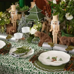 Christmas Decorations<Mrs. Alice Natural Wood Nutcracker (Pair)