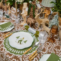 Christmas Decorations<Mrs. Alice Natural Wood Nutcracker (Pair)