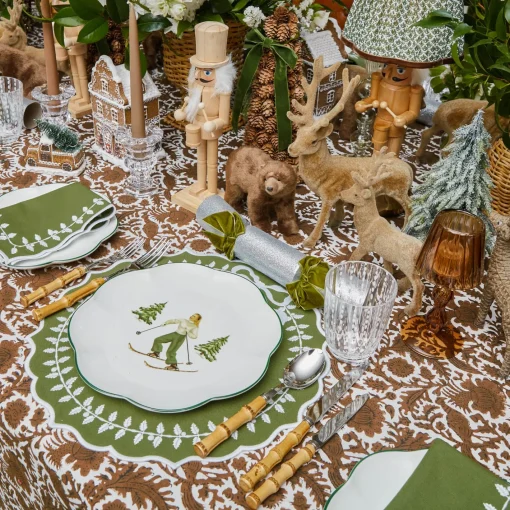 Christmas Decorations<Mrs. Alice Natural Wood Nutcracker (Pair)