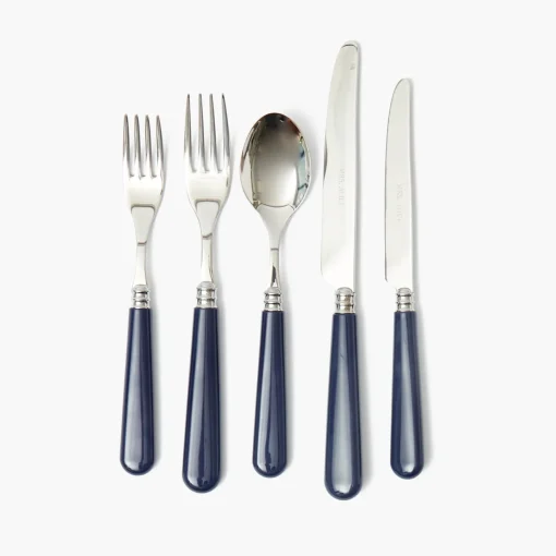 Cutlery Sets<Mrs. Alice Navy Cutlery (5 piece)