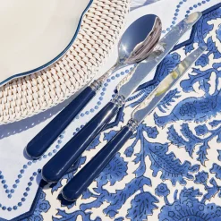 Cutlery Sets<Mrs. Alice Navy Cutlery (5 piece)