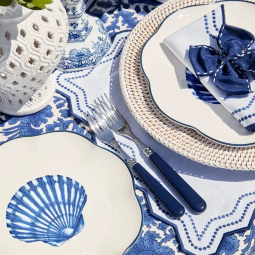 Cutlery Sets<Mrs. Alice Navy Cutlery (5 piece)