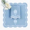 Napkins<Mrs. Alice Nikki Hot Air Balloon Blue Napkins (Set of 4)