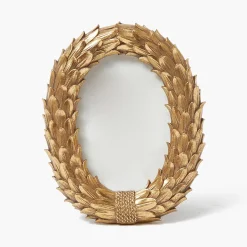 For Her | For The Millenial<Mrs. Alice Odette Oval Gold Photo Frame - 4"x6"