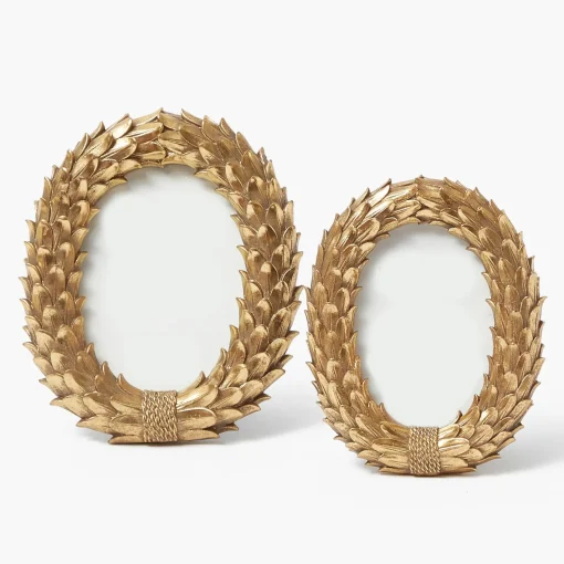 For Her | For The Millenial<Mrs. Alice Odette Oval Gold Photo Frame - 4"x6"