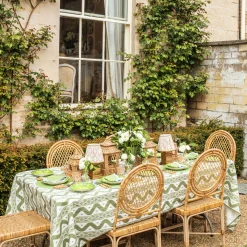 Tablecloths | For The Hostess<Mrs. Alice Olive Green Ikat Tablecloth