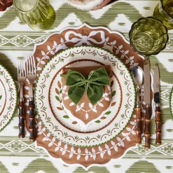 Tablecloths | For The Hostess<Mrs. Alice Olive Green Ikat Tablecloth