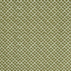 Serena Fresson Fabrics<Mrs. Alice Olive Green Lotus Flower Fabric