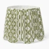 Lampshades<Mrs. Alice Olive Ikat Deep Scalloped Lampshade (40cm)