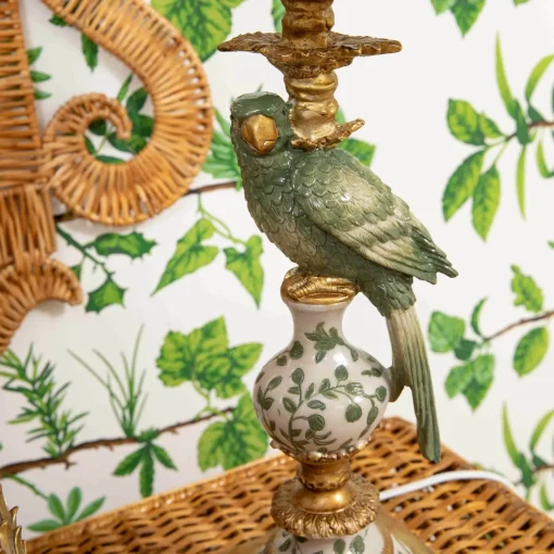 Corded Table Lamps | Lamp Stands<Mrs. Alice Olive Parrot Lamp