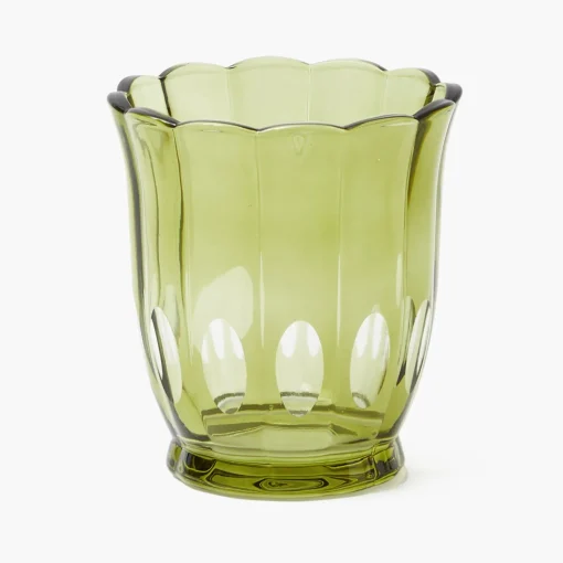 Glasses<Mrs. Alice Olive Scalloped Water Glasses (Set of 6)