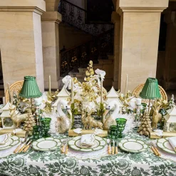 Napkins | Mrs. Alice Monogram<Mrs. Alice Olivia White & Gold Napkins (Set of 4)