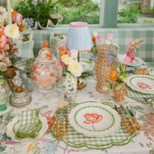 Year-round Decorations<Mrs. Alice Orange Chinoiserie Ginger Jar