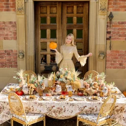 Autumn Decorations<Mrs. Alice Pair of Tawny Owls
