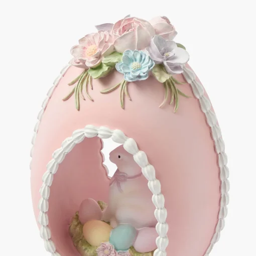 Spring Decorations<Mrs. Alice Pastel Bunny in Egg (Set of 3)